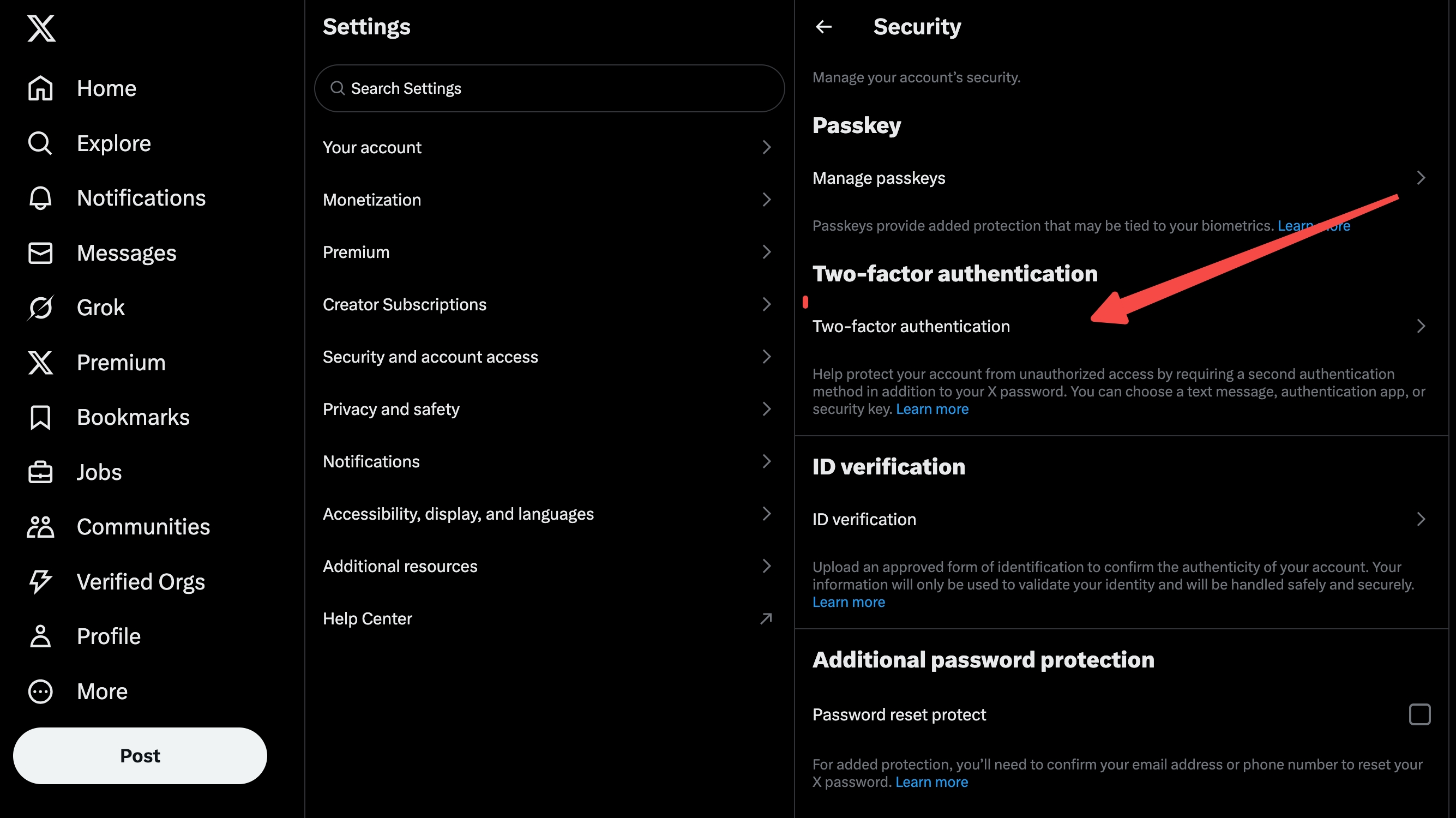 Find Two-Factor Authentication